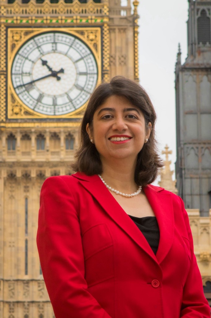 Seema Malhotra MP, Chair of Trustees at Hounslow's Promise